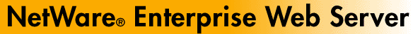 NetWare Enterprise Web Server